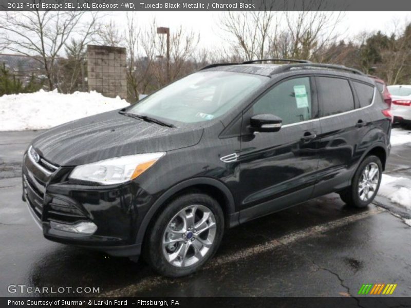 Tuxedo Black Metallic / Charcoal Black 2013 Ford Escape SEL 1.6L EcoBoost 4WD