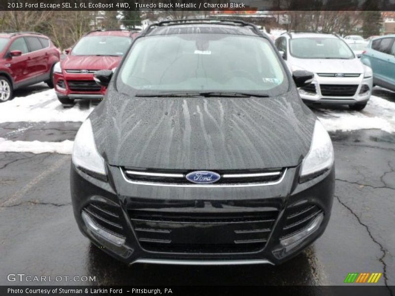 Tuxedo Black Metallic / Charcoal Black 2013 Ford Escape SEL 1.6L EcoBoost 4WD