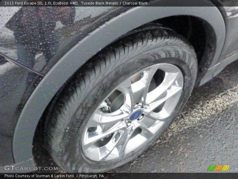 Tuxedo Black Metallic / Charcoal Black 2013 Ford Escape SEL 1.6L EcoBoost 4WD