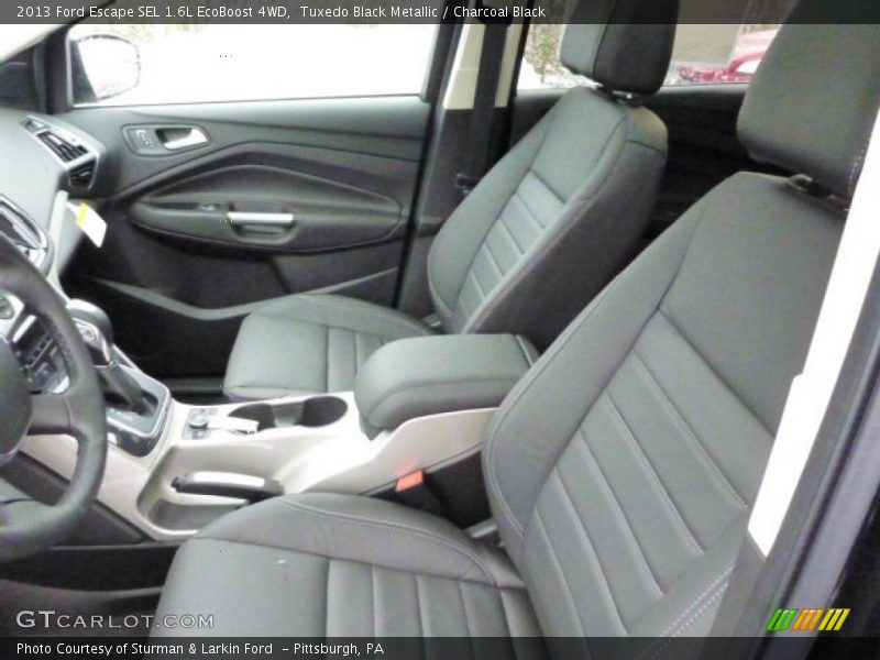Tuxedo Black Metallic / Charcoal Black 2013 Ford Escape SEL 1.6L EcoBoost 4WD