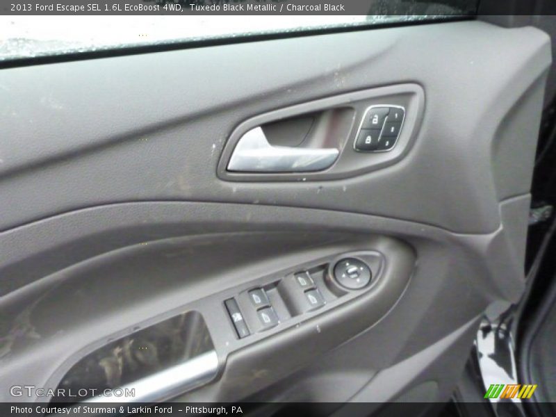 Tuxedo Black Metallic / Charcoal Black 2013 Ford Escape SEL 1.6L EcoBoost 4WD