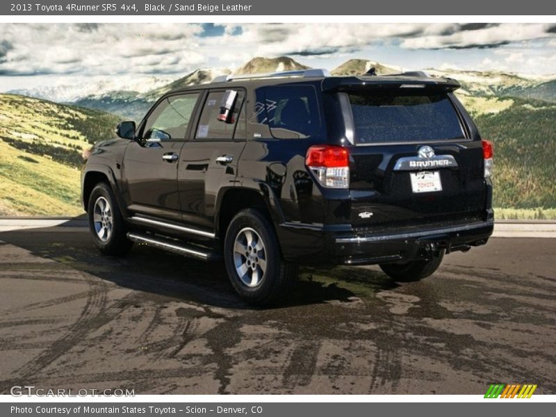Black / Sand Beige Leather 2013 Toyota 4Runner SR5 4x4
