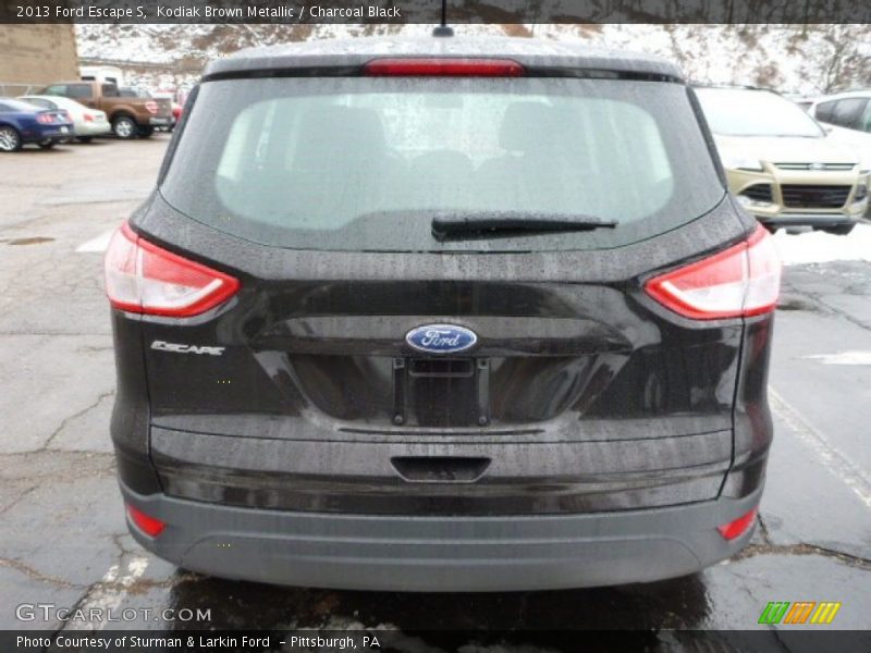 Kodiak Brown Metallic / Charcoal Black 2013 Ford Escape S