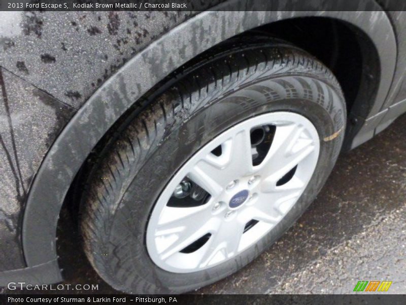 Kodiak Brown Metallic / Charcoal Black 2013 Ford Escape S