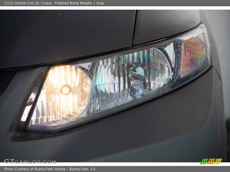 Polished Metal Metallic / Gray 2013 Honda Civic EX Coupe