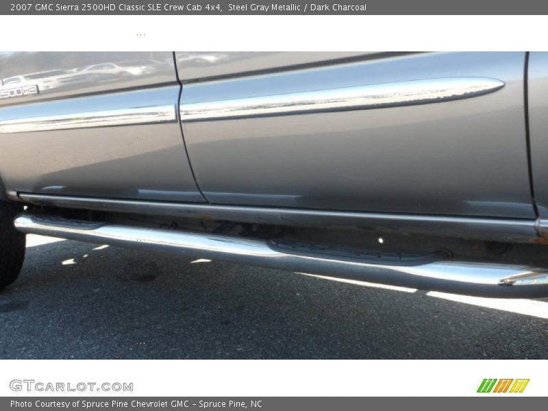 Steel Gray Metallic / Dark Charcoal 2007 GMC Sierra 2500HD Classic SLE Crew Cab 4x4