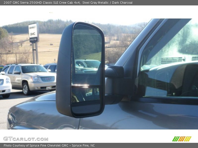 Steel Gray Metallic / Dark Charcoal 2007 GMC Sierra 2500HD Classic SLE Crew Cab 4x4