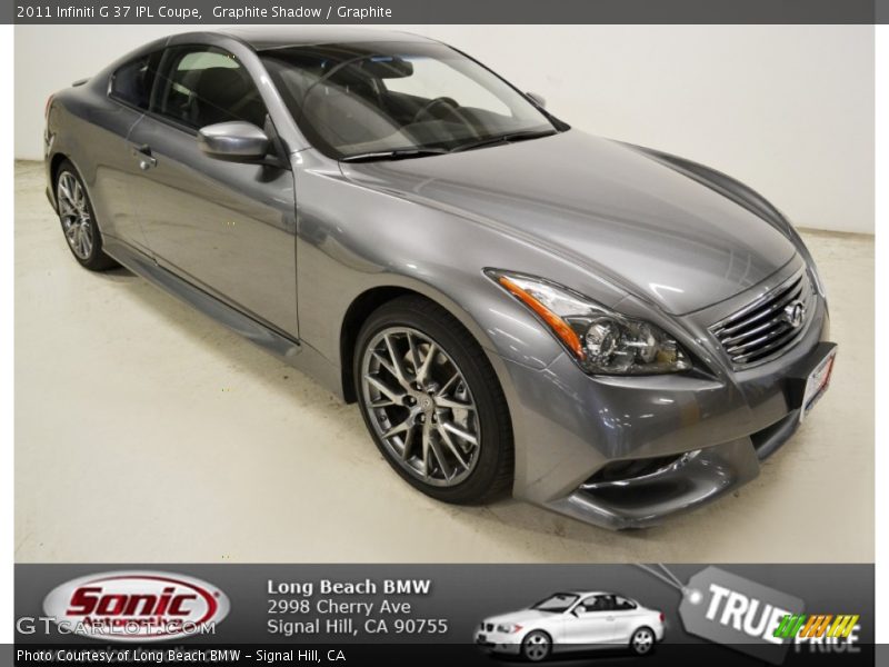 Graphite Shadow / Graphite 2011 Infiniti G 37 IPL Coupe