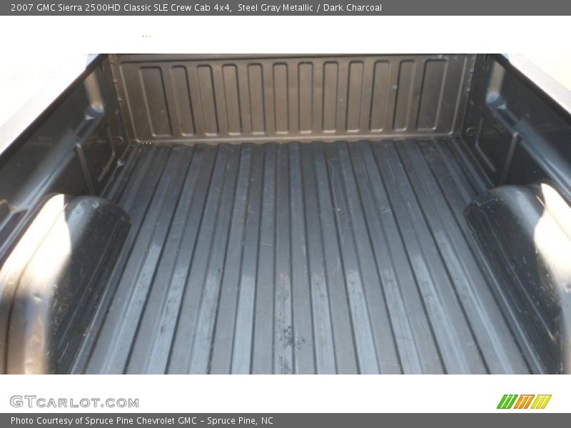 Steel Gray Metallic / Dark Charcoal 2007 GMC Sierra 2500HD Classic SLE Crew Cab 4x4
