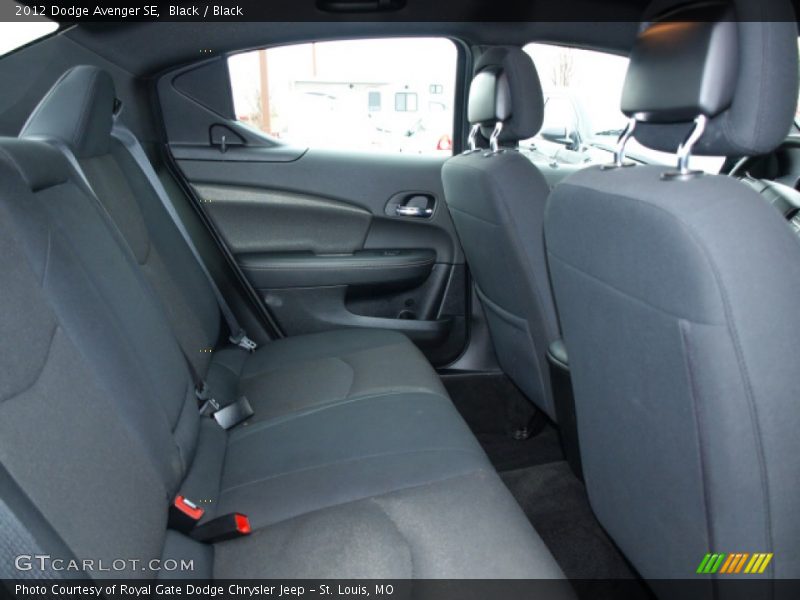 Black / Black 2012 Dodge Avenger SE