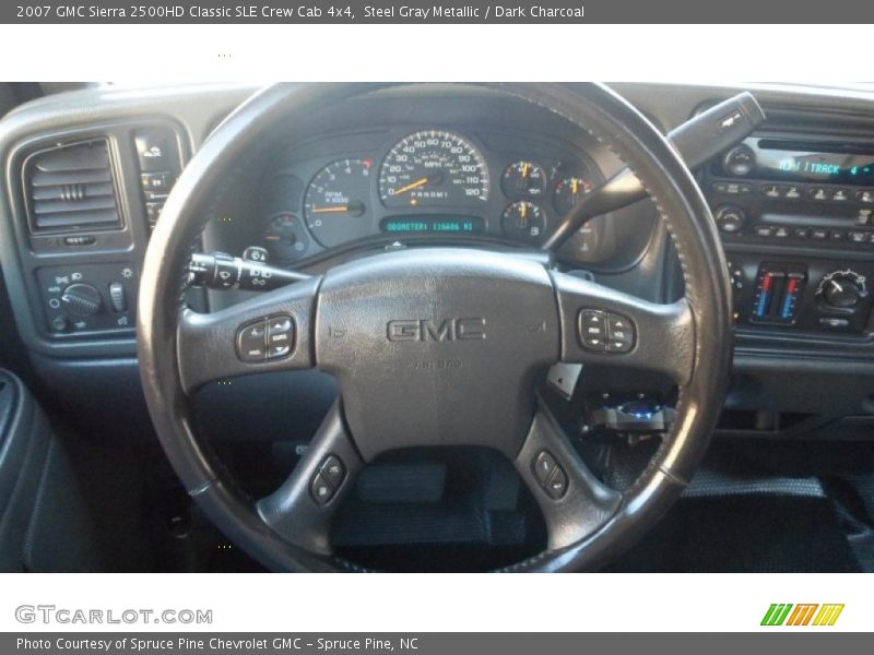  2007 Sierra 2500HD Classic SLE Crew Cab 4x4 Steering Wheel