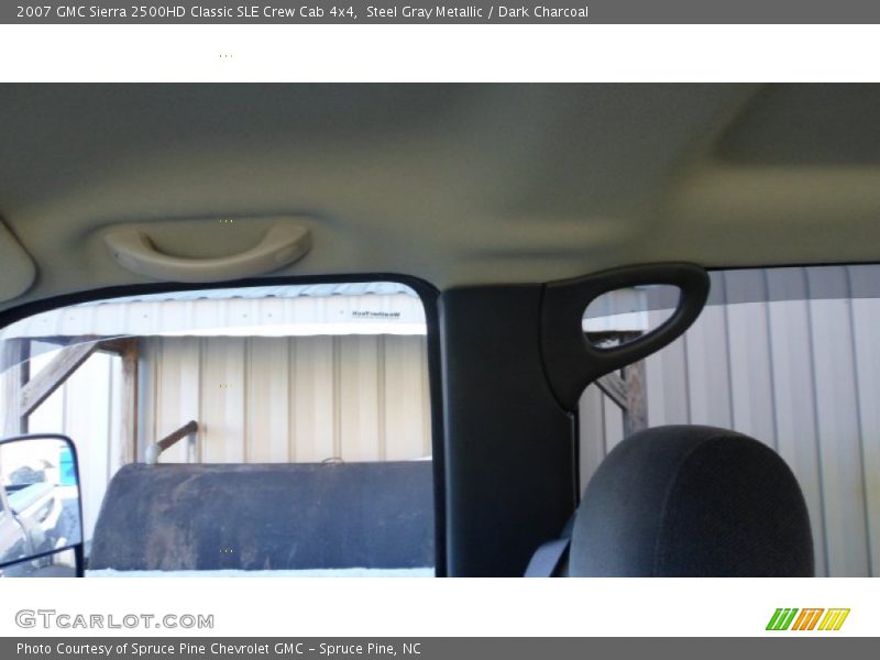 Steel Gray Metallic / Dark Charcoal 2007 GMC Sierra 2500HD Classic SLE Crew Cab 4x4