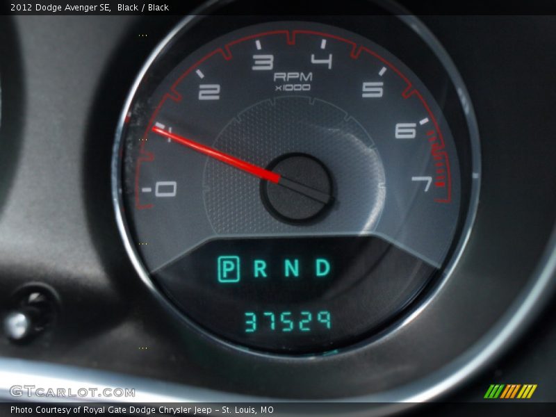 Black / Black 2012 Dodge Avenger SE