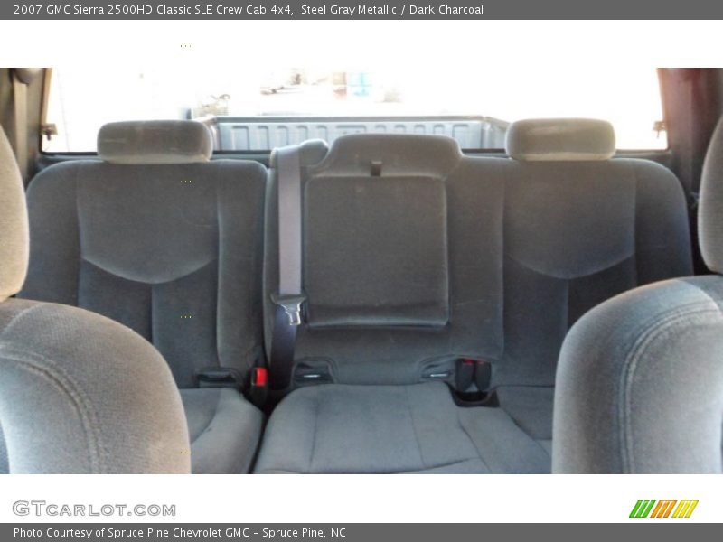 Rear Seat of 2007 Sierra 2500HD Classic SLE Crew Cab 4x4