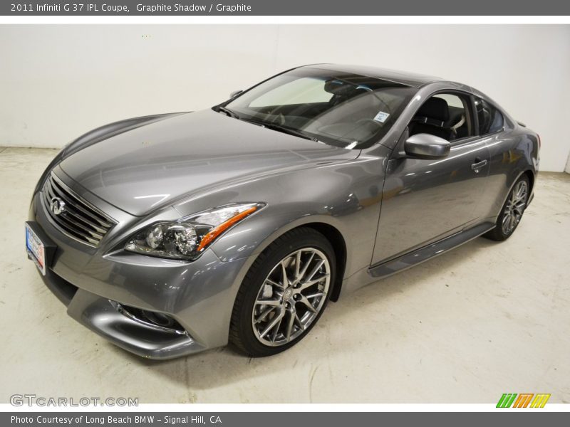 Front 3/4 View of 2011 G 37 IPL Coupe