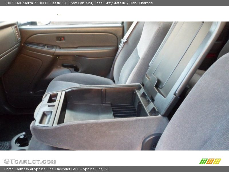 Steel Gray Metallic / Dark Charcoal 2007 GMC Sierra 2500HD Classic SLE Crew Cab 4x4