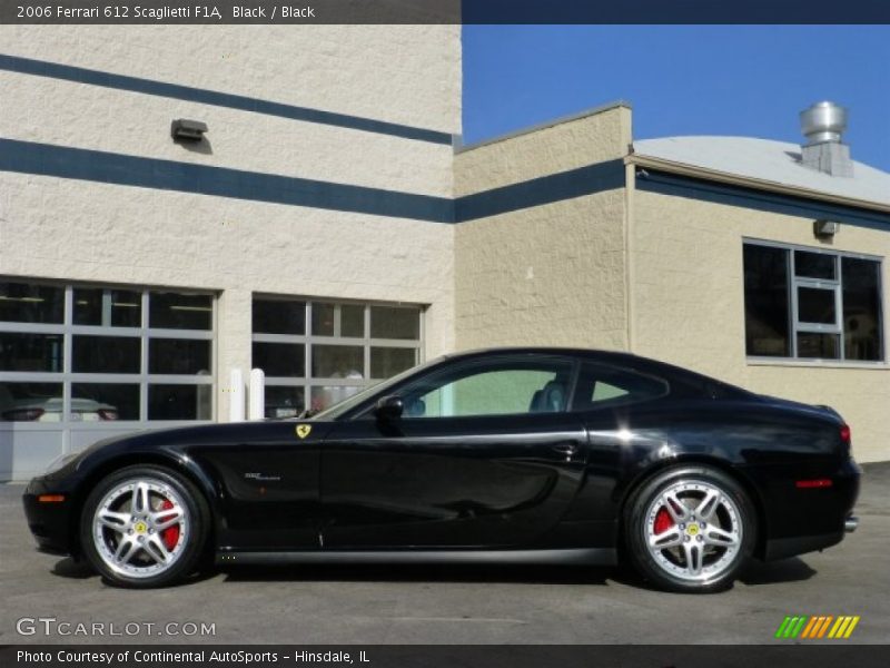  2006 612 Scaglietti F1A Black