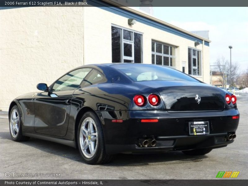 Black / Black 2006 Ferrari 612 Scaglietti F1A