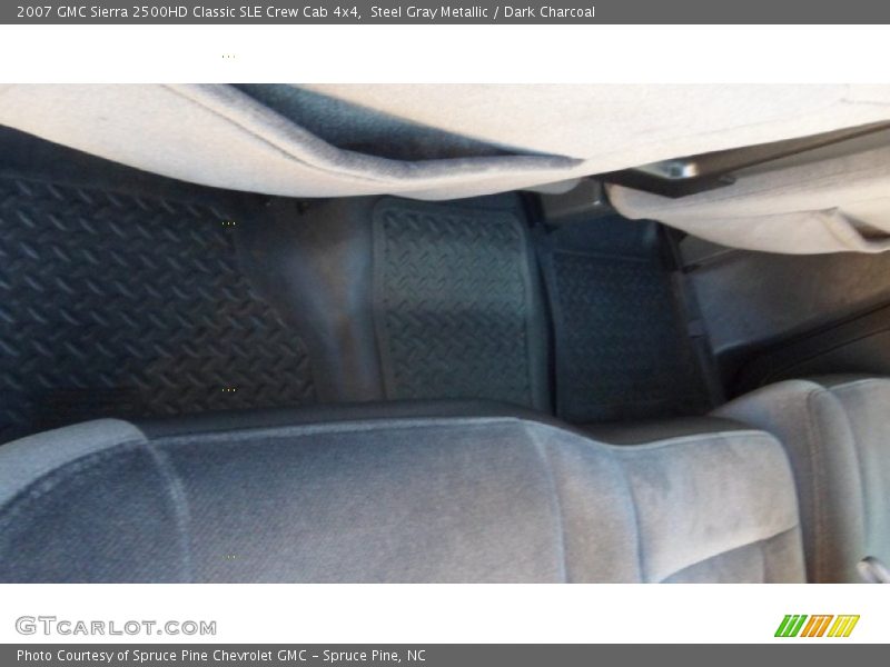 Steel Gray Metallic / Dark Charcoal 2007 GMC Sierra 2500HD Classic SLE Crew Cab 4x4