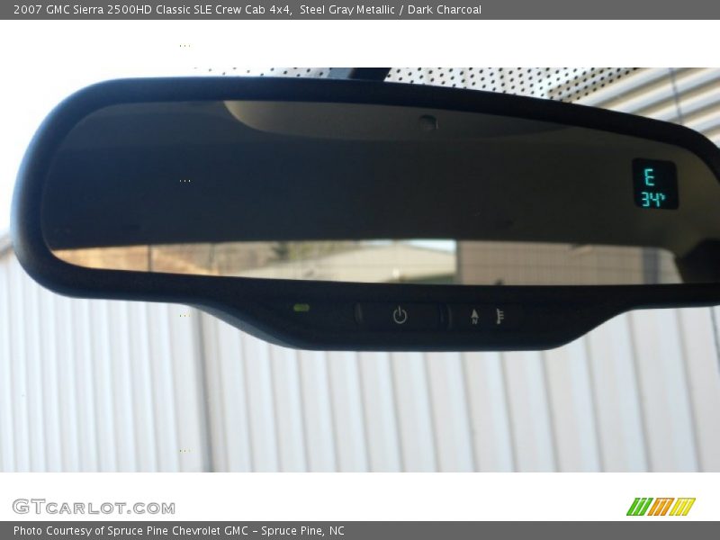 Steel Gray Metallic / Dark Charcoal 2007 GMC Sierra 2500HD Classic SLE Crew Cab 4x4