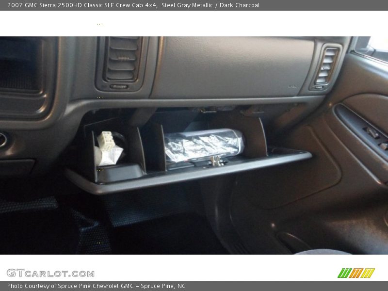 Steel Gray Metallic / Dark Charcoal 2007 GMC Sierra 2500HD Classic SLE Crew Cab 4x4