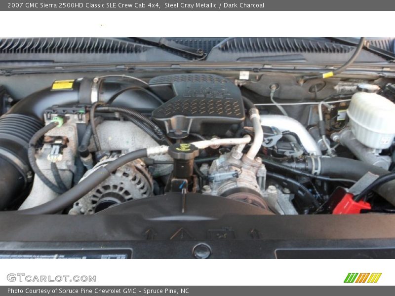  2007 Sierra 2500HD Classic SLE Crew Cab 4x4 Engine - 6.6 Liter OHV 32-Valve Turbo-Diesel V8