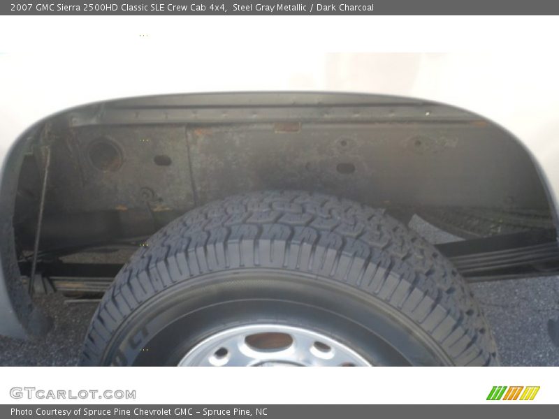 Steel Gray Metallic / Dark Charcoal 2007 GMC Sierra 2500HD Classic SLE Crew Cab 4x4