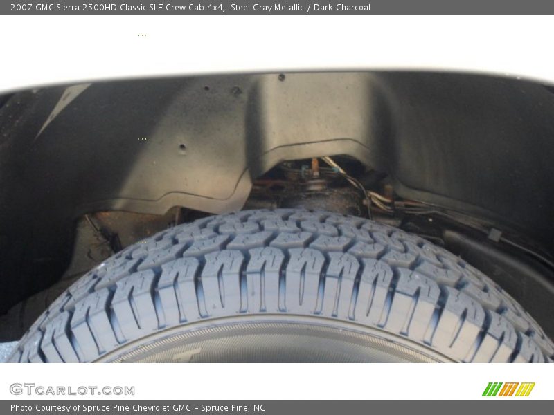 Steel Gray Metallic / Dark Charcoal 2007 GMC Sierra 2500HD Classic SLE Crew Cab 4x4
