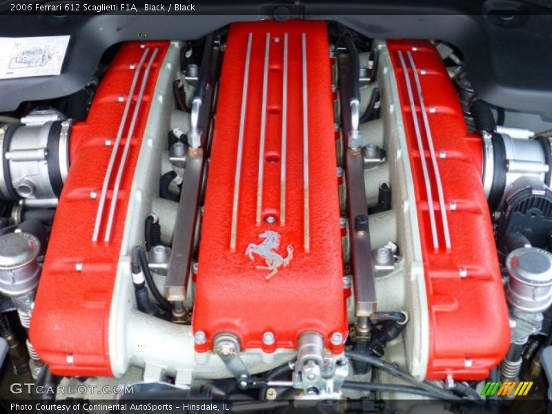  2006 612 Scaglietti F1A Engine - 5.7 Liter DOHC 48-Valve V12