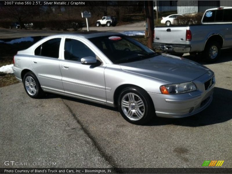 Silver Metallic / Graphite 2007 Volvo S60 2.5T