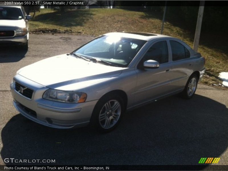 Silver Metallic / Graphite 2007 Volvo S60 2.5T