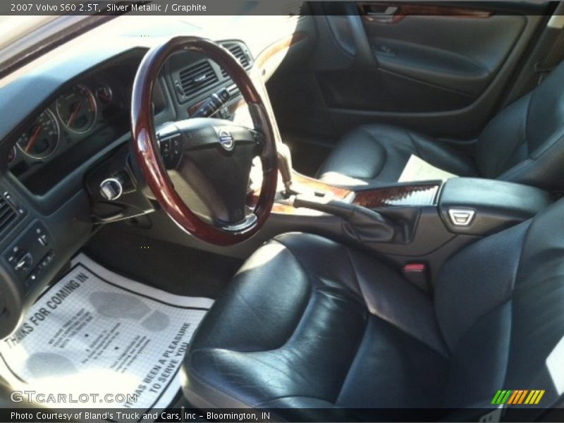 Silver Metallic / Graphite 2007 Volvo S60 2.5T