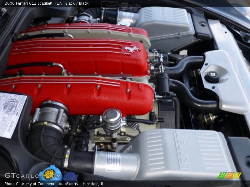  2006 612 Scaglietti F1A Engine - 5.7 Liter DOHC 48-Valve V12