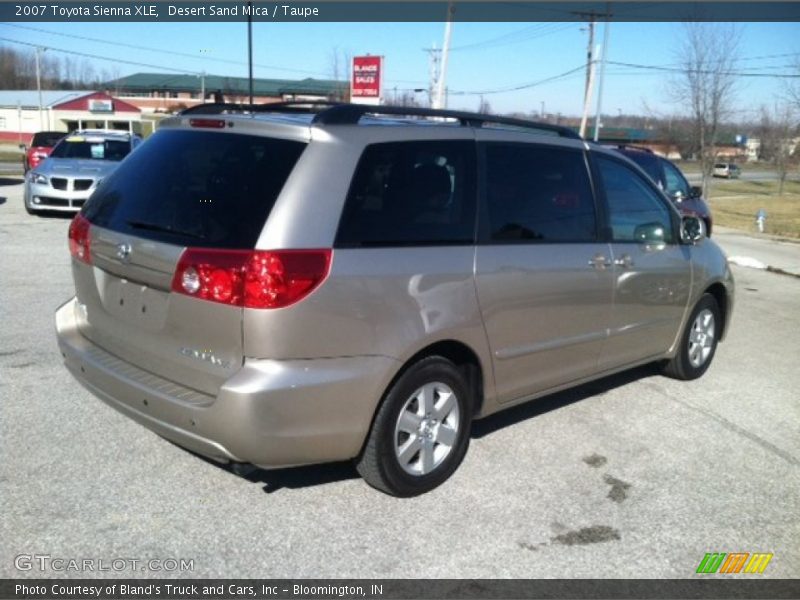 Desert Sand Mica / Taupe 2007 Toyota Sienna XLE