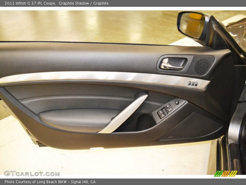 Door Panel of 2011 G 37 IPL Coupe