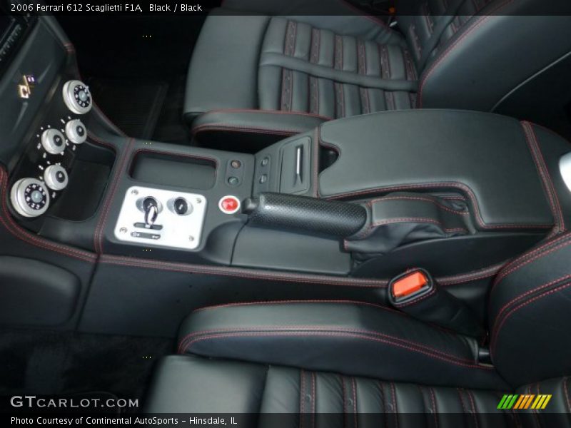 Controls of 2006 612 Scaglietti F1A