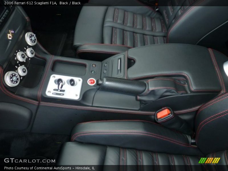 Controls of 2006 612 Scaglietti F1A