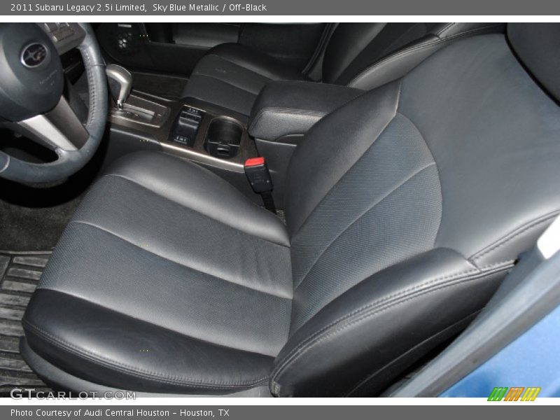 Sky Blue Metallic / Off-Black 2011 Subaru Legacy 2.5i Limited