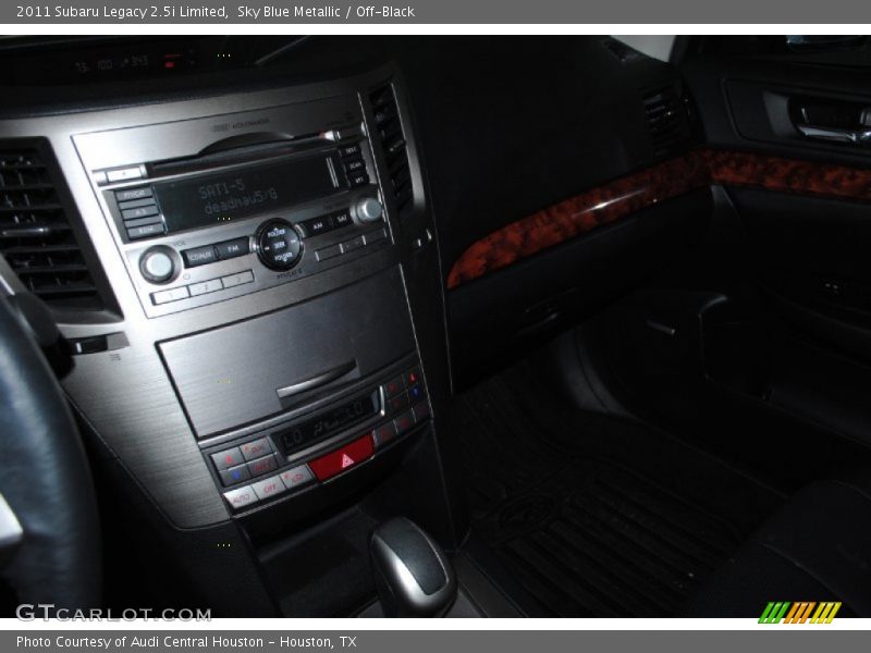 Sky Blue Metallic / Off-Black 2011 Subaru Legacy 2.5i Limited