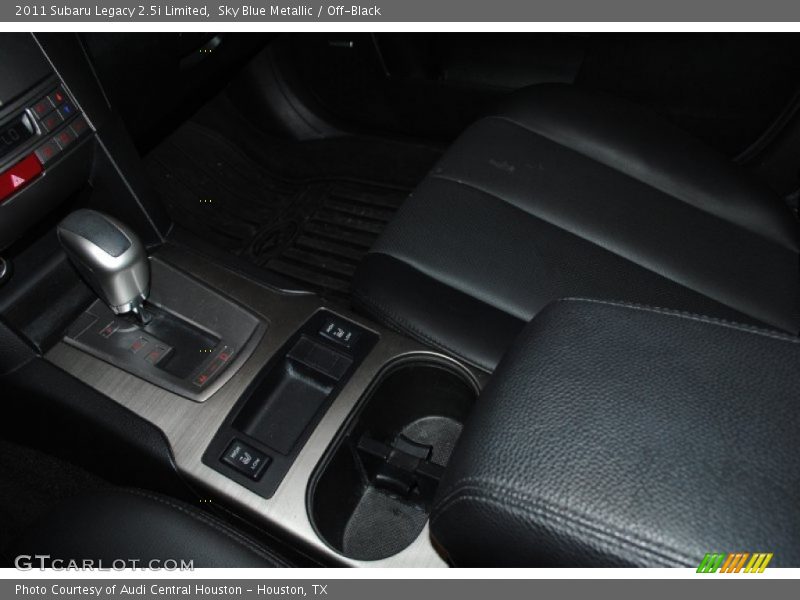 Sky Blue Metallic / Off-Black 2011 Subaru Legacy 2.5i Limited