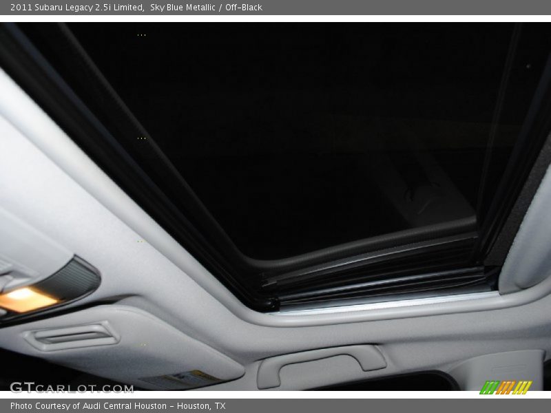 Sky Blue Metallic / Off-Black 2011 Subaru Legacy 2.5i Limited
