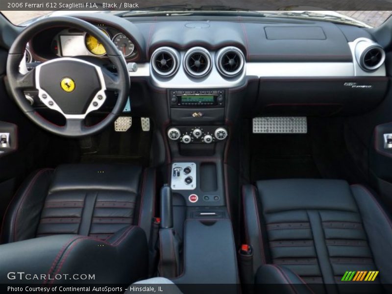 Dashboard of 2006 612 Scaglietti F1A