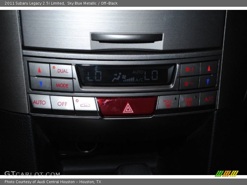 Sky Blue Metallic / Off-Black 2011 Subaru Legacy 2.5i Limited