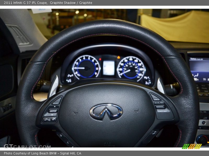 Graphite Shadow / Graphite 2011 Infiniti G 37 IPL Coupe