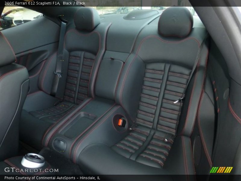 Rear Seat of 2006 612 Scaglietti F1A