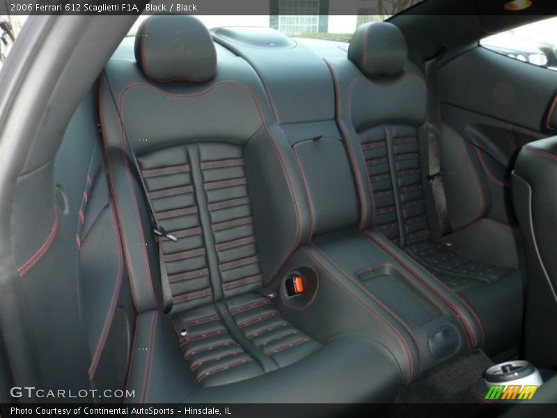 Rear Seat of 2006 612 Scaglietti F1A