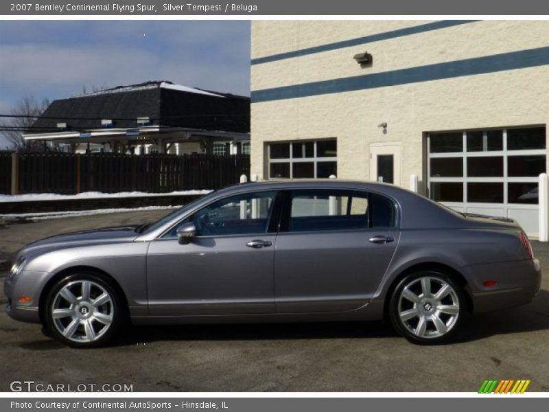 Silver Tempest / Beluga 2007 Bentley Continental Flying Spur