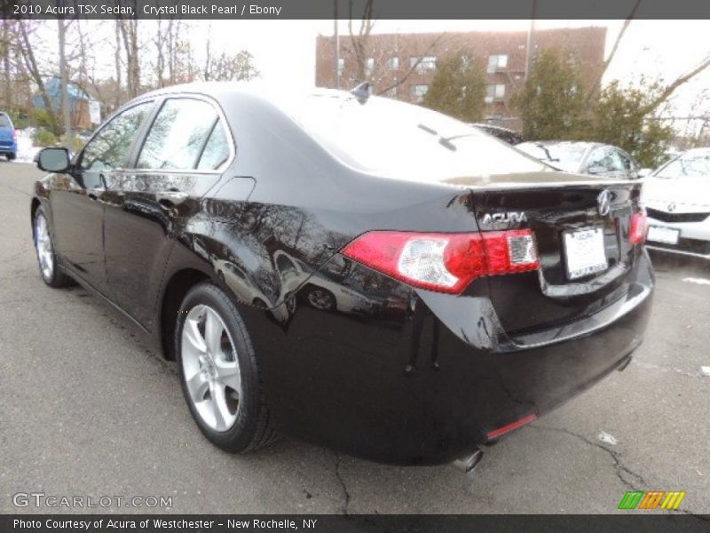 Crystal Black Pearl / Ebony 2010 Acura TSX Sedan