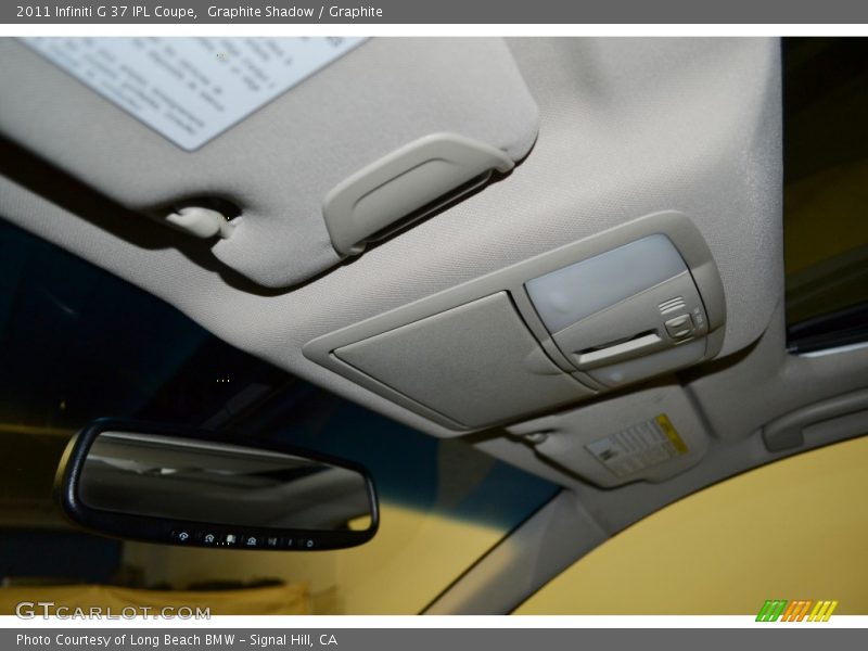 Graphite Shadow / Graphite 2011 Infiniti G 37 IPL Coupe