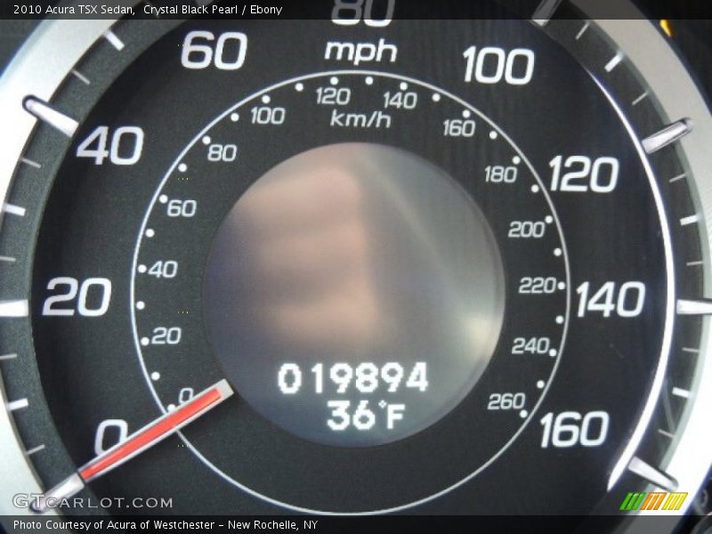 Crystal Black Pearl / Ebony 2010 Acura TSX Sedan
